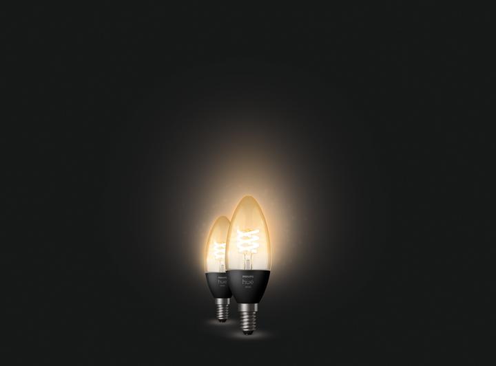 Immagine prodotto Philips Hue Tonalità di bianco (E14, 4.50 W, 300 lm, 2 x, G)