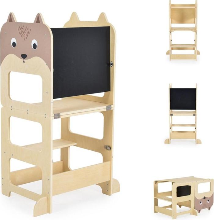 Immagine prodotto Moni Kinder Holz-Lernturm 3 in 1 24446