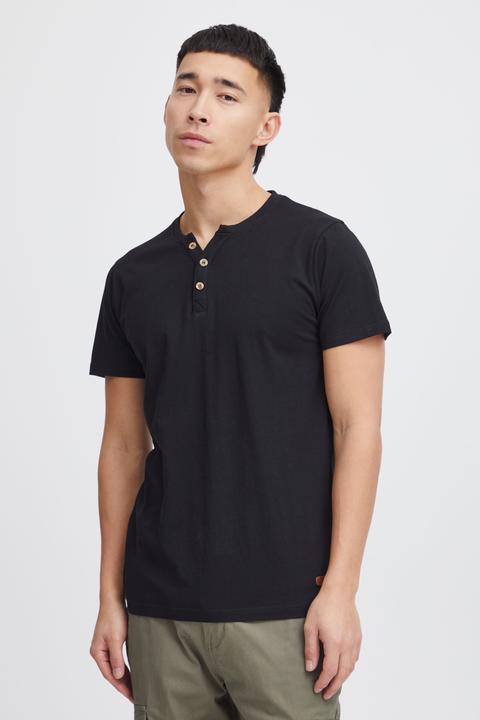 Immagine prodotto Solid Volker T-Shirt A Maniche Corte Maglietta Da Uomo Con Collo Grandad (L)