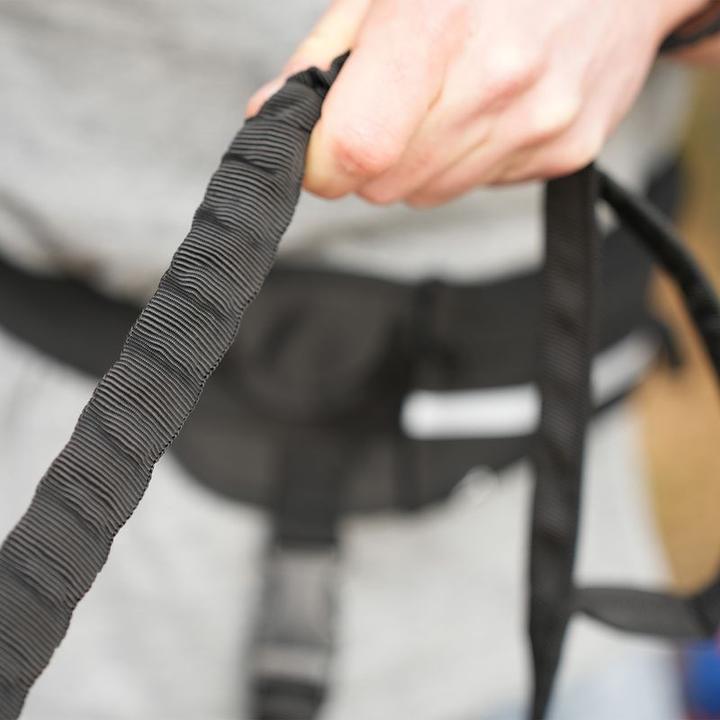 Produktbild Hermex Leine Jogging Bauchgurt Hüftgurt Hundeleine Flexibel Elastisch Bungee (128, Hund, Jogging)