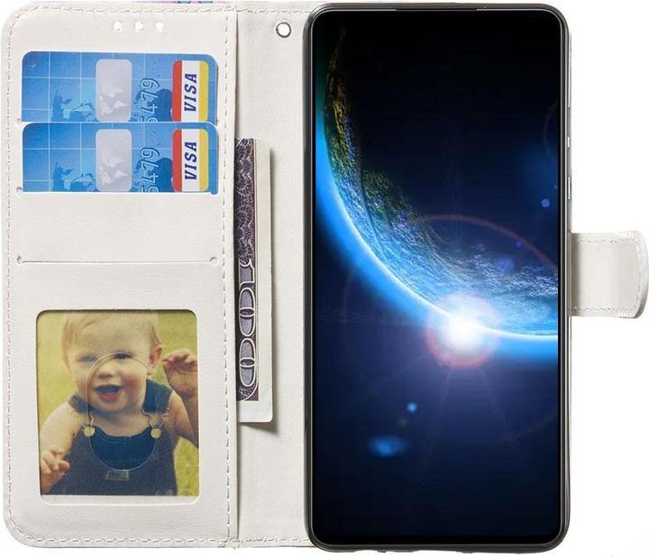 Actual product image Ueli Express iPhone 14 book case case with card holder owl (Apple iPhone 14)