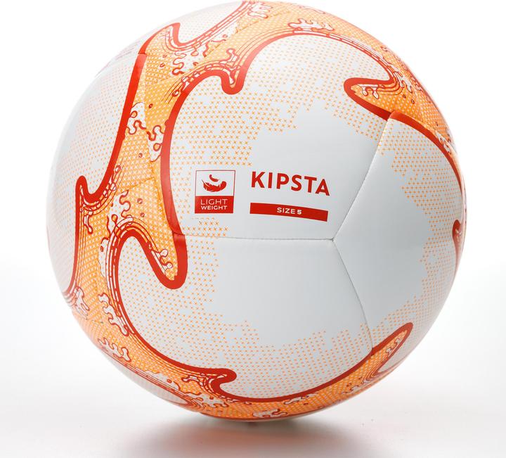 Kipsta Beachsoccer Hybridball Light size 5 - white/orange (5)