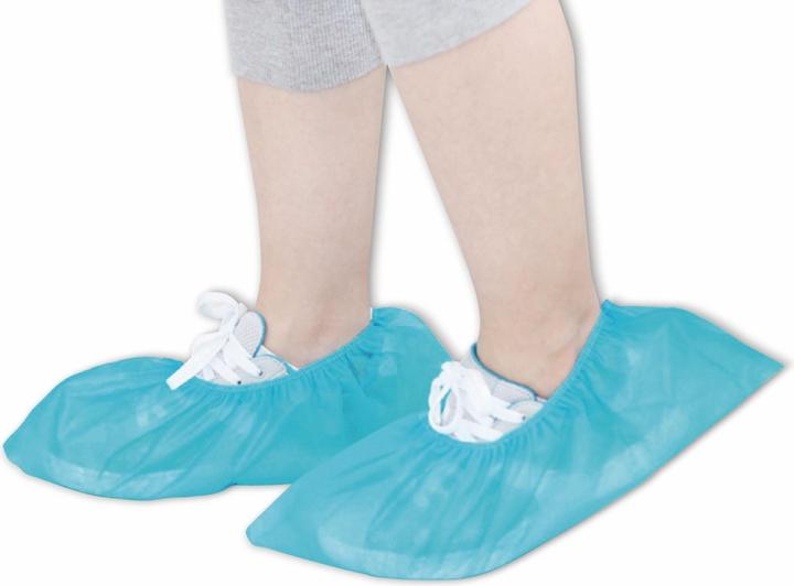 Produktbild Quadrios Reinraum Schuh-Überzieher 17x41 cm 10 St (Überziehschuhe)