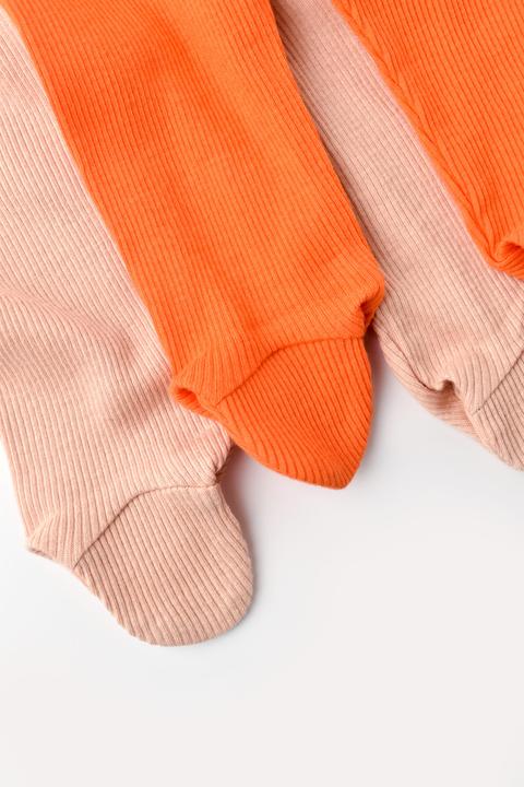 Actual product image BabyCosy 2 Pcs Footed Pant (68)