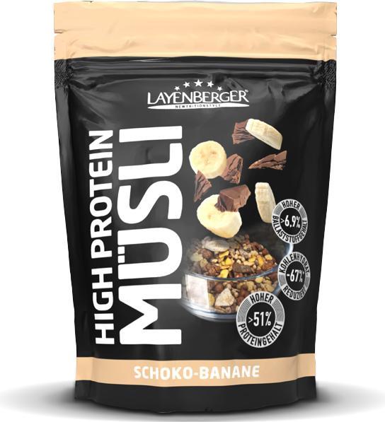 Produktbild Layenberger High Protein-Müsli Schoko-Banane (420 g)