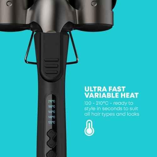 Immagine prodotto Homedics WV-2500-EU Progloss Boho Beach Waver XL (38 mm)