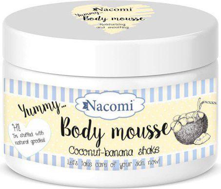 Nacomi Body Mousse Body Mousse Coconut Banana Shake (Körpercreme, 180 ml)