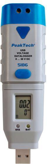 Peaktech 5186 Datenlogger, Gleichspannung, 0