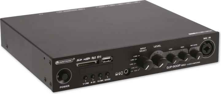 Actual product image Omnitronic DJP-900P MK2 Class-D Amplifier (Amplifier)