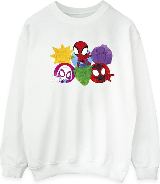 Spidey And His Amazing Friends Faces Sweatshirt (L)