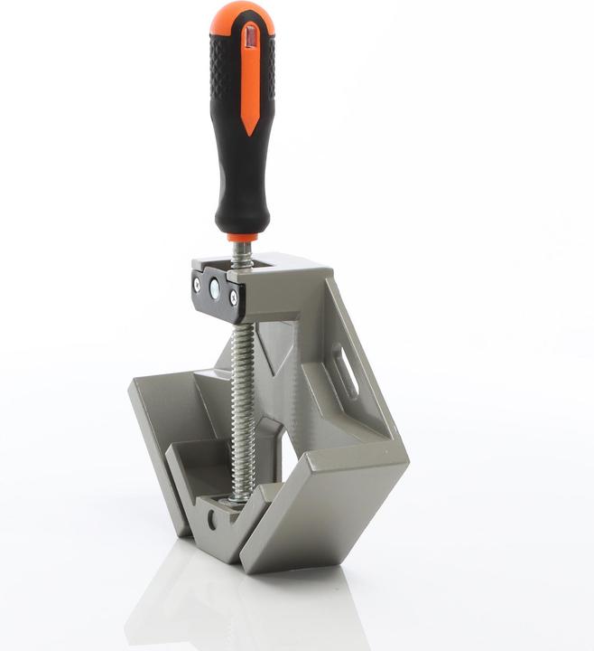 Produktbild XPOtool 90° Winkelspanner Alu 70mm Breite Eckspanner Schwenkbacke Winkelklemme (70 mm)