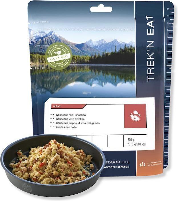 Image du produit Trek'n Eat CousCous avec le poulet (200 g)