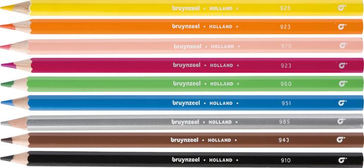 Image du produit Bruynzeel Crayon de couleur Colorexpress (Vert clair, 12 x)