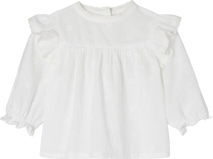 Produktbild Vertbaudet Mädchen Baby Bluse mit langen Ärmeln (74)