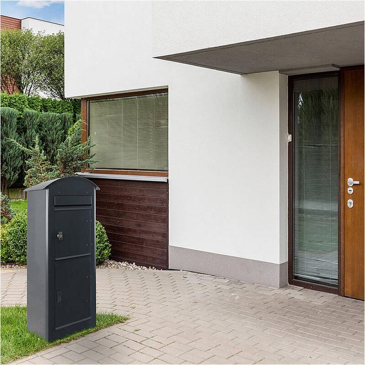 Produktbild SafePost 80 Paketbriefkasten grün