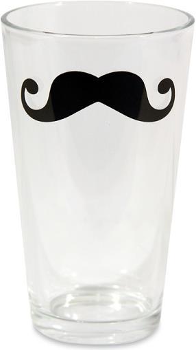 Actual product image Paladone Products Moustache glass (0.50 l)