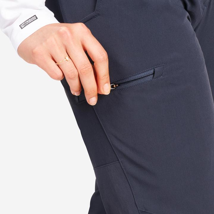 Actual product image Tribord Segelhose Damen wasserabweisend 500 schwarz/grau (30)