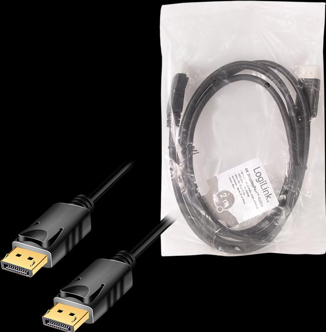 Produktbild LogiLink DisplayPort – DisplayPort (2 m, DisplayPort)