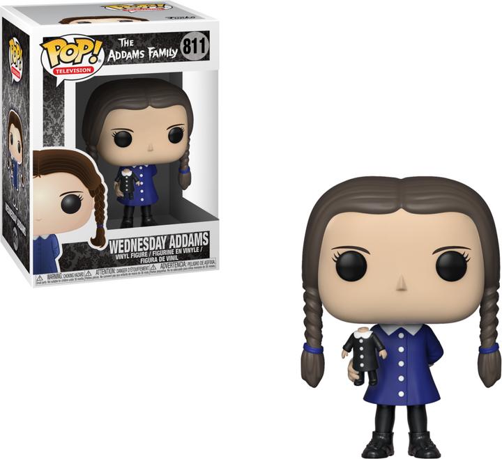 Actual product image Funko Pop! Addams Family (TV Series) : Wednesday (811)