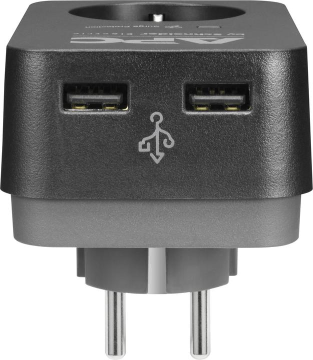 Actual product image APC PME1WU2B-GR Voltage protection 1 AC outputs 230 V Black