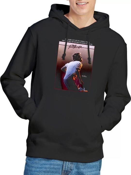 Immagine prodotto Footloose Felpa con Cappuccio Poster Uomo (S)