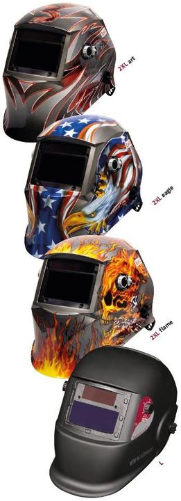 Produktbild Elmag Automatik-Kopfschweissschirm, Design FLAME