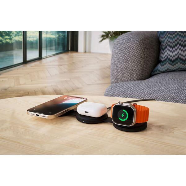 Produktbild Satechi OntheGo 3-in-1 Wireless Charger mit Qi2 (15 W)