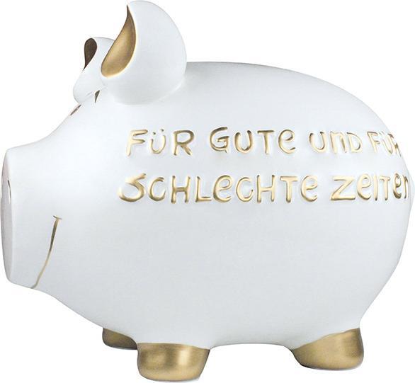 Actual product image G. Wurm Piggy Bank For Good And Bad Times (30 x 25 x 25 cm)