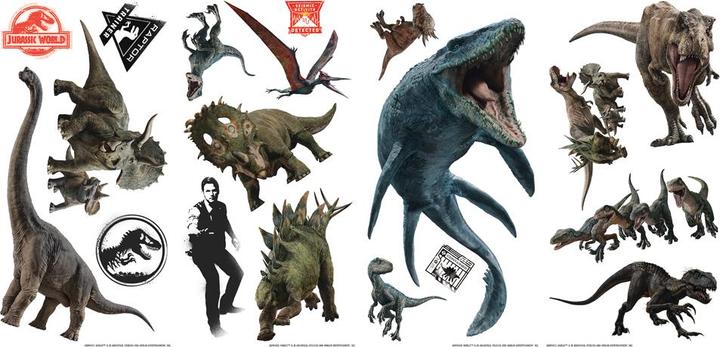 Roommates Jurassic World Fallen Kingdom Peel And Stick Muurstickers
