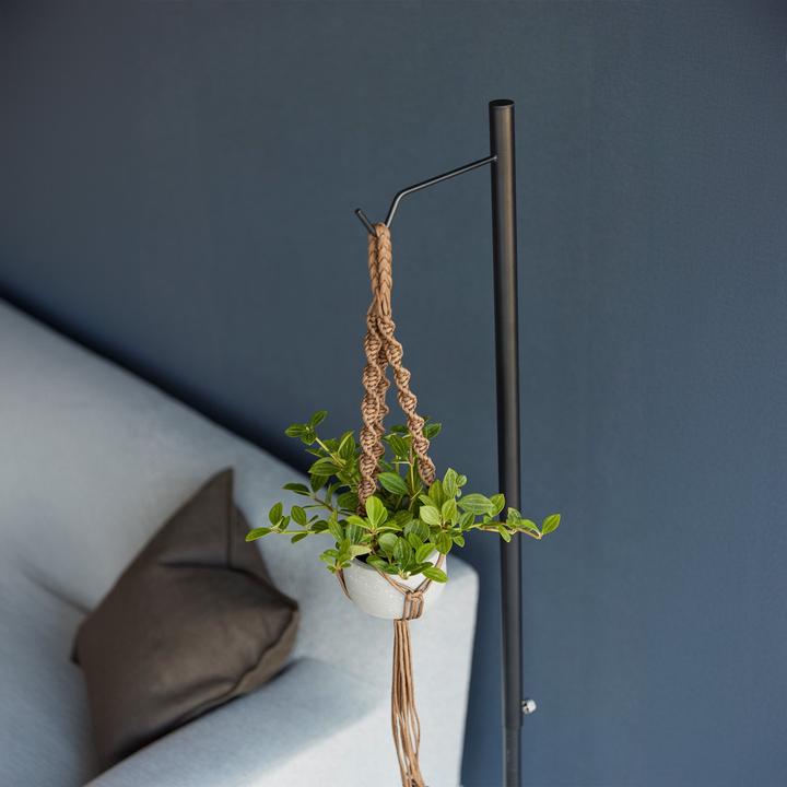 Actual product image Yamazaki TOWER height-adjustable lantern stand