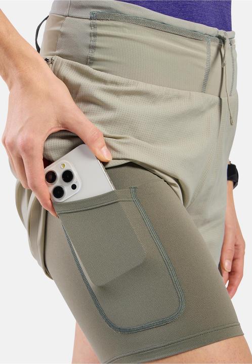 Actual product image Odlo Women's X-Alp Trail 5" 2-In-1 Short (S)