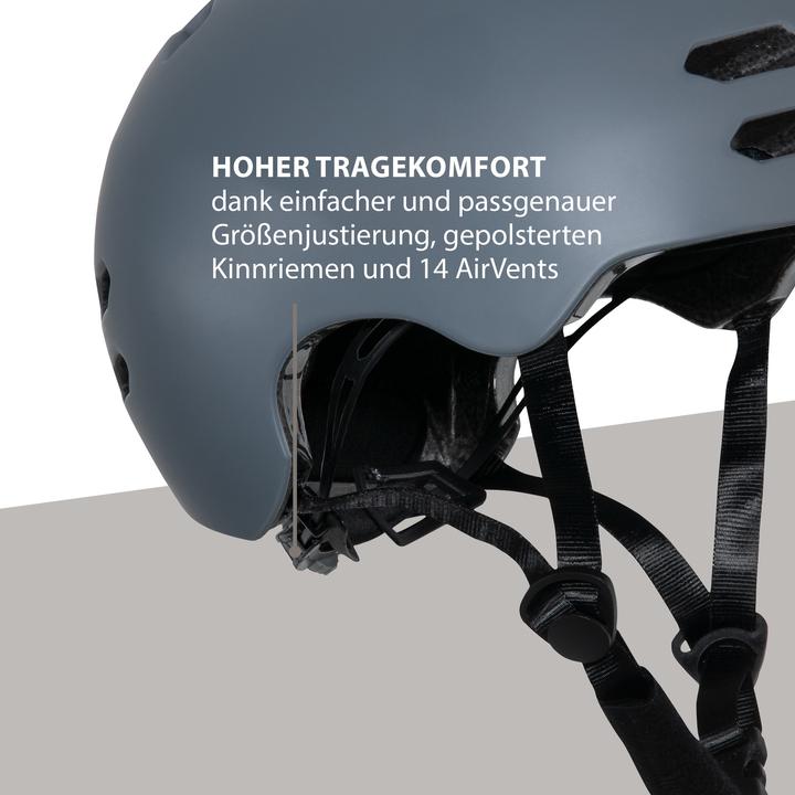 Actual product image Hudora Skater helmet Allround, size M (55 - 58 cm)