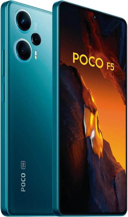 Immagine prodotto Xiaomi Poco F5 5G 8/256GB Dual SIM Smartphone blu UE (256 GB, Blu, 6.67", Doppia SIM, 64 Mpx, 5G)
