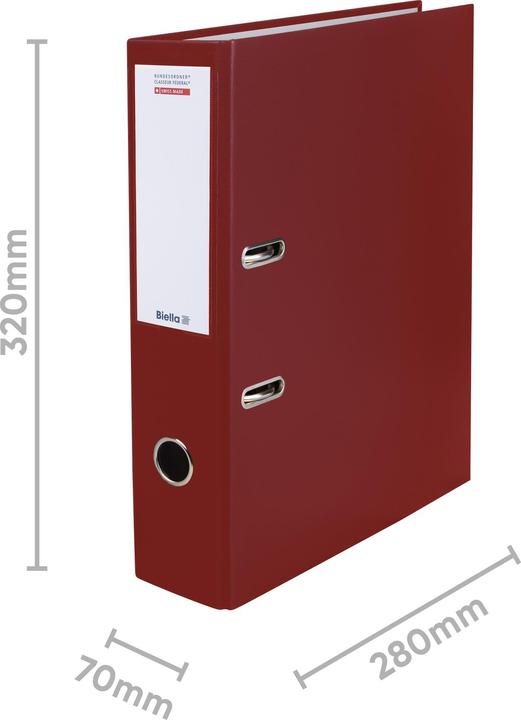 Produktbild Biella Bundesordner (A4, 70 mm, 1 Stück)