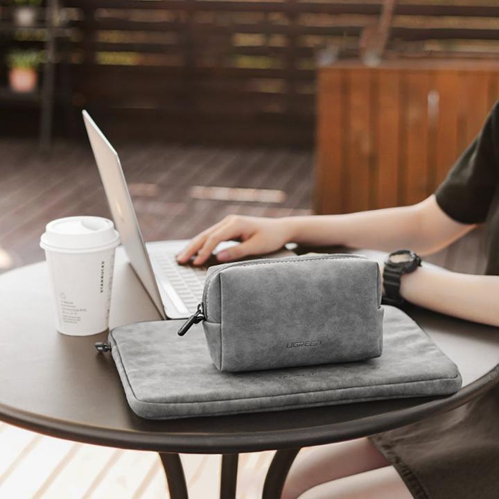 Image du produit Ugreen Sac de rangement pour accessoires électroniques (gris)