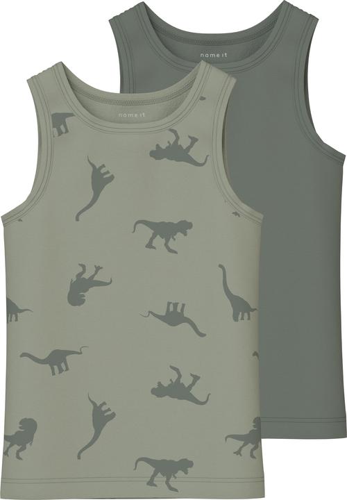 Image du produit Name it Nmmtank Top 2p Agave Green Dino Noos (92)