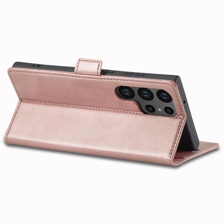Immagine prodotto Cover-Discount Galaxy S23 Ultra - Custodia Stand Flip Cover rosa (Samsung Galaxy S23 Ultra)