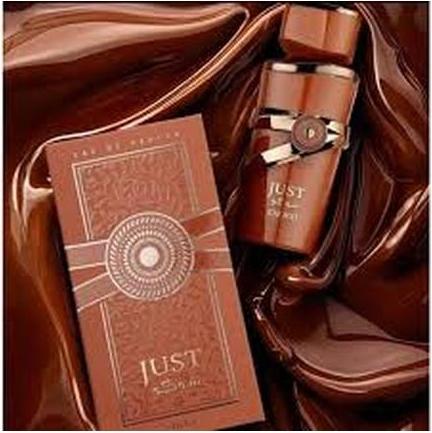 Actual product image Ameer Al Oud Fragrance World Just Choco Eau De Parfum 100ml (Eau de parfum, 100 ml)