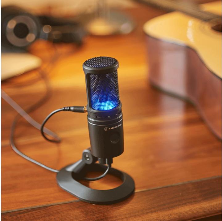 Actual product image Audio-Technica AudioT AT2020USBX Condenser Microphone bk Cardioid Condenser USB Microphone
