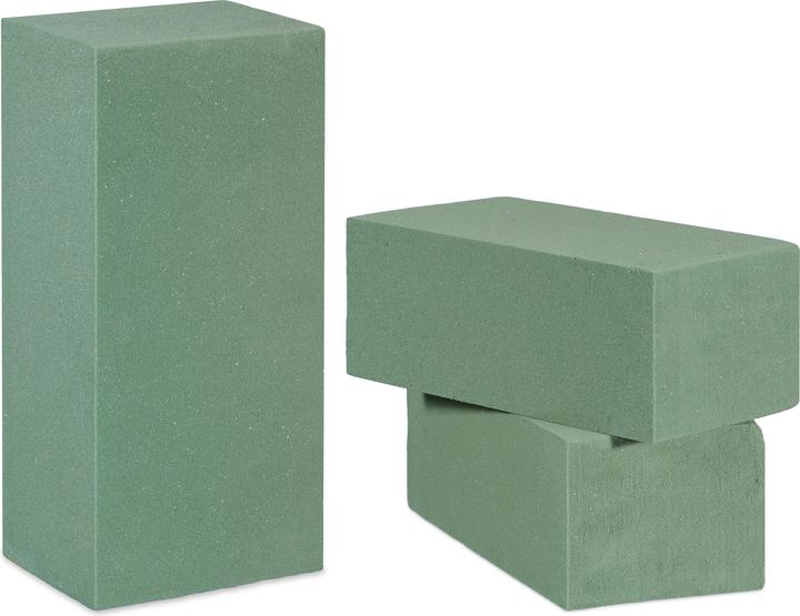 Actual product image Relaxdays Wet Floral Foam, Pack of 3