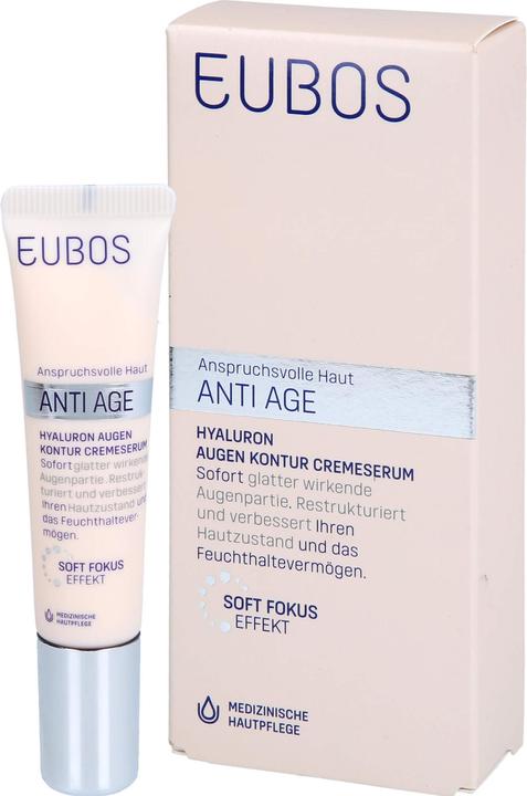 Produktbild Eubos Sensitive Hyaluron Augen Kontur CremeSerum, 15 ml CRE (15 ml)