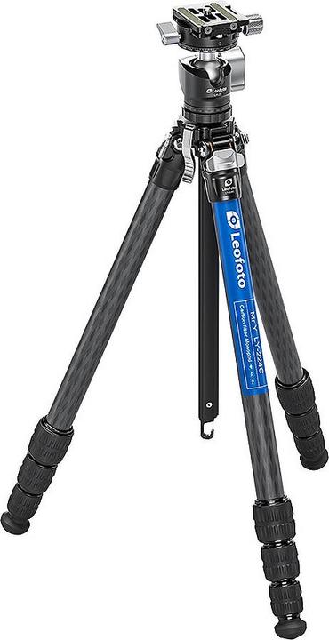 Leofoto Trépied en carbone LY-224C avec tête sphérique 25mm (kit) (Métal)