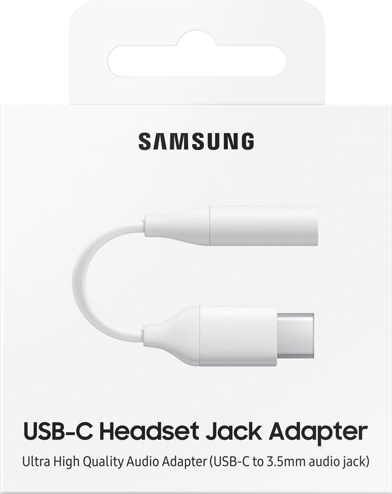 Actual product image Samsung USB-C audio adapter (USB Type C, 3.5mm jack)