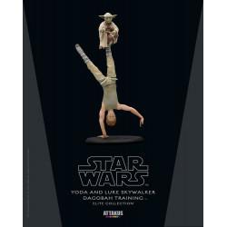 Produktbild NoName STAR WARS - ELITE Collection - Yoda And Luke Dagobah Trainning -19cm