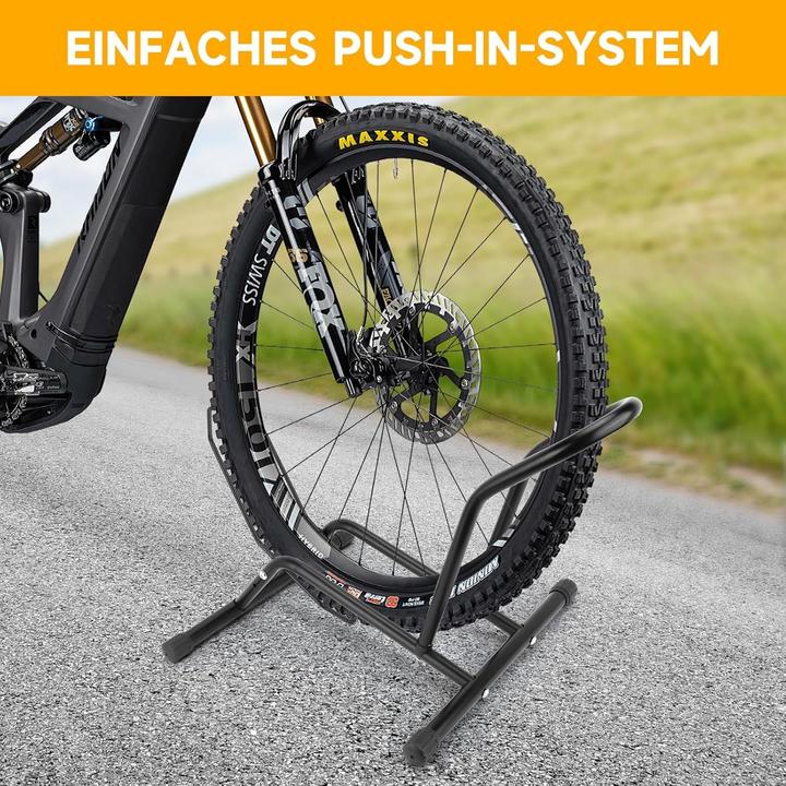 Produktbild Cbx Freistehender Boden Fahrradständer, Fahrradhalter für Vorderrad oder Hinterrad