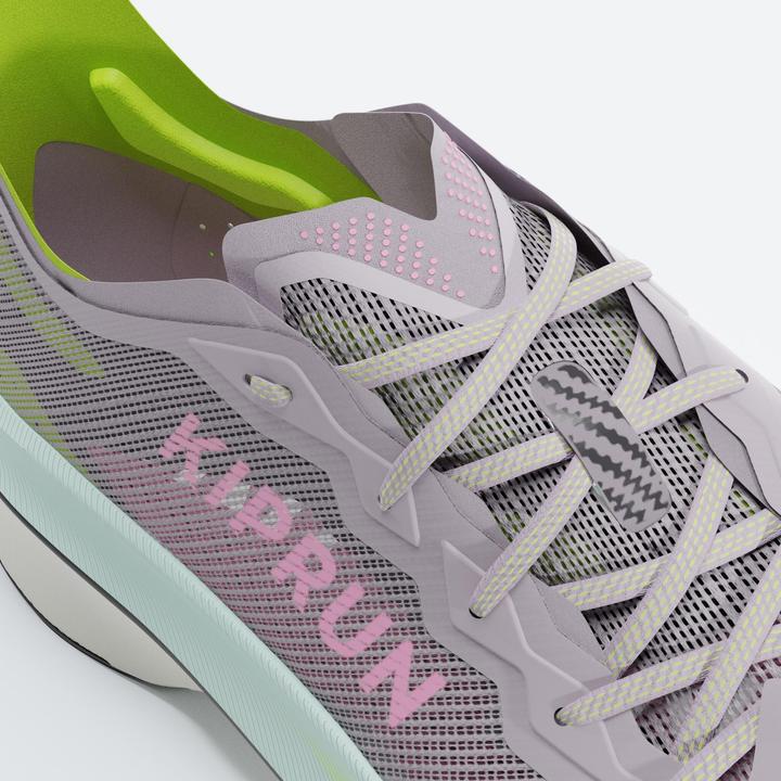 Produktbild Kiprun Laufschuhe Damen mit Carbonplatte - KD900X LD2 lila/gelb (42)
