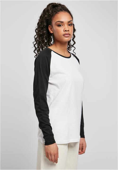 Actual product image Urban Classics Ladies Contrast Raglan Longsleeve (L, XXL)