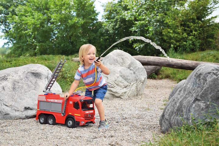 Actual product image Lena Giga Trucks ride-on fire