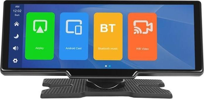 Produktbild Podofo Car monitor 9.3" A3073 Carplay&Android Auto + Front and rear camera