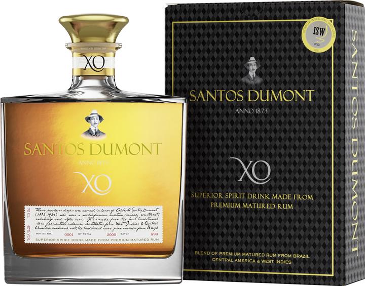Actual product image Santos Dumont Spirits XO Rum (1 x 70 cl)